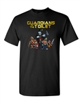 Guardians of the Toilet Funny Parody DT Adult T-Shirt Tee