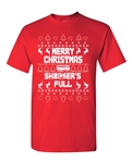 Merry Christmas Shitter Is Full Ugly X-Mas Adult DT T-Shirts Tee