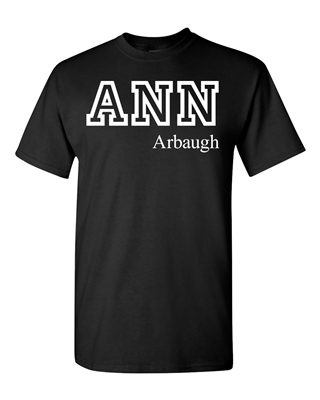 Ann Arbaugh Classic Football Michigan Adult T-Shirt Tee