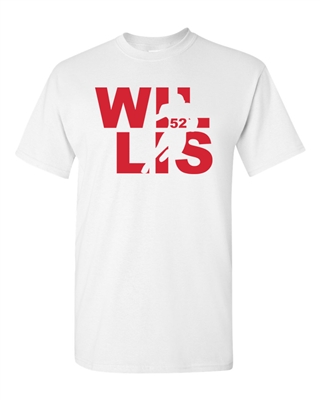 Willis Fan Wear Football Sports Adult T-Shirt Tee