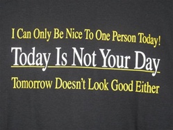 I Can Only Be Nice to One Person Today T-Shirt-CLICK ME!