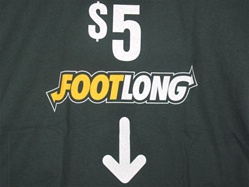 $5 FOOTLONG FUNNY SUBWAY T-SHIRT-CLICK ME!