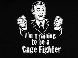 I Am Training To Be A Cage Fighter T-Shirt-CLICK ME!