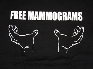 Free Mammograms T-Shirt -CLICK ME!