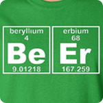 Beer Periodic Element Be Er - Adult Shirt