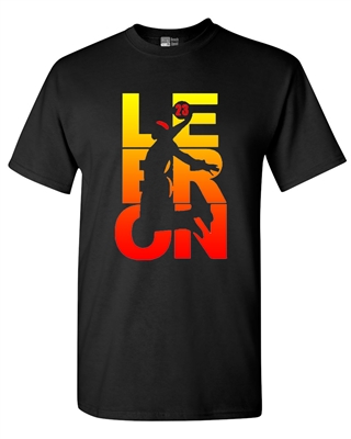 New Lebron Fan Wear Cleveland DT Adult T-Shirt Tee
