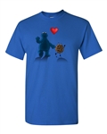 Cookie Friends Funny Parody Adult DT T-Shirt Tee