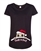 Baby Santa Christmas Peek A Boo Cute Pregnant Mommy Maternity DT T-Shirt Tee
