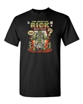 Infected Rick Funny Comic Parody Zombie T Shirt