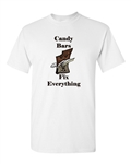 Candy Bars Fix Everything Adult DT T-Shirts Tee