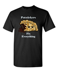 Potstickers Fix Everything Adult DT T-Shirts Tee