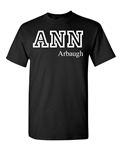 Ann Arbaugh Classic Football Michigan Adult T-Shirt Tee