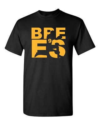 Brees Fan Wear Football Sports Adult T-Shirt Tee