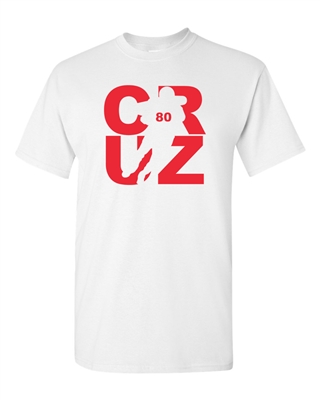 Cruz Fan Wear Football Sports Adult T-Shirt Tee