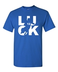 Luck Fan Wear Football Sports Adult T-Shirt Tee