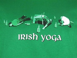 Irish Yoga - T-shirt - CLICK ME!