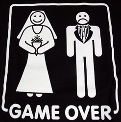 Game Over Marriage T-shirt